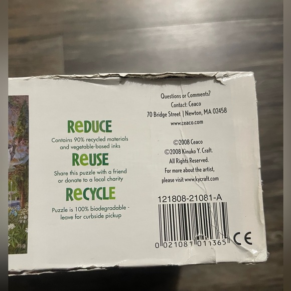 Ceaco Enchanting Shimmer - Cybele's Secret 750 piece puzzle 🧩 - Picture 5 of 6